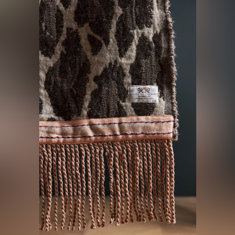 New🌟Anthropologie-House of Hackney Jacquard Throw Blanket - Picture 3 of 6